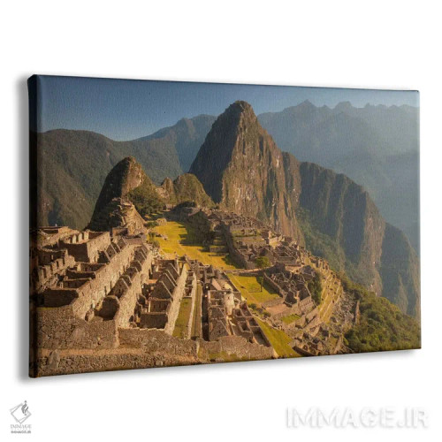 تابلو ماچو پیچو در سپیدهدم، بالای دره اوروبامبا، نزدیک کوزکو، پرو اثر کالین مونتیث - نمای پرسپکتیو محصول