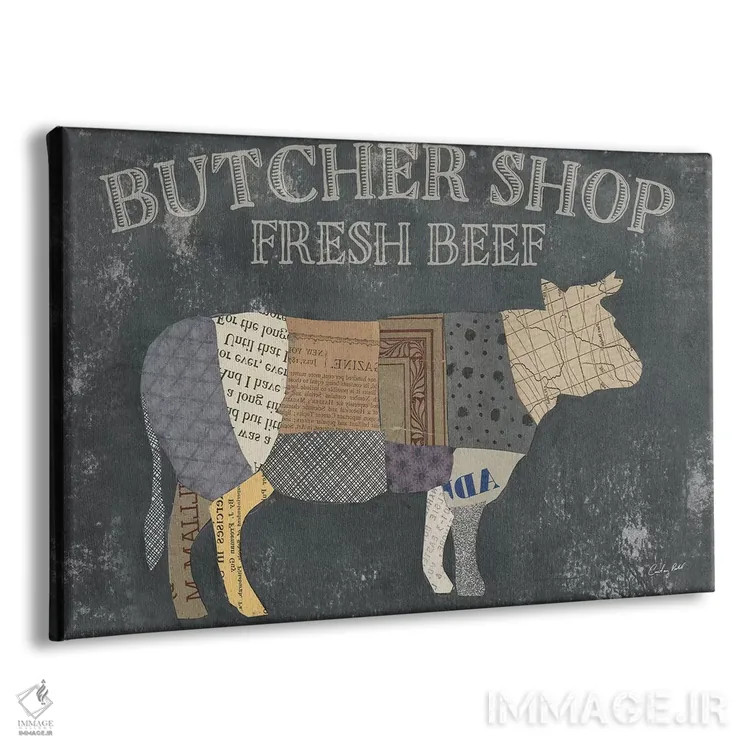 تابلو از قصاب سیزدهم اثر کورتنی پرال - نمای پرسپکتیو محصول