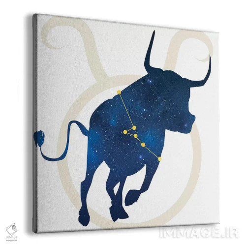 تابلو ستارگان برج ثور (گاو) اثر فایو بای فایو کالکتیو - نمای پرسپکتیو محصول