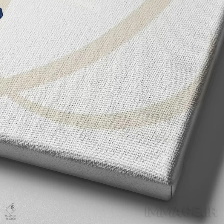 تابلو ستارگان برج سنبله (دوشیزه) اثر فایو بای فایو کالکتیو - نمای نزدیک بافت بوم