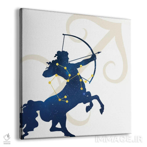 تابلو ستارگان برج قوس (کماندار) اثر فایو بای فایو کالکتیو - نمای پرسپکتیو محصول