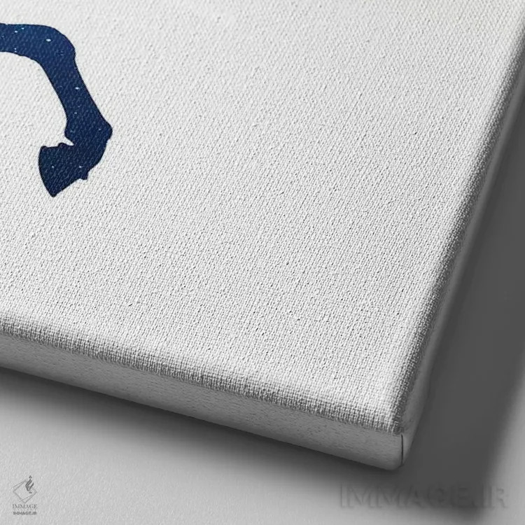 تابلو ستارگان برج قوس (کماندار) اثر فایو بای فایو کالکتیو - نمای نزدیک بافت بوم