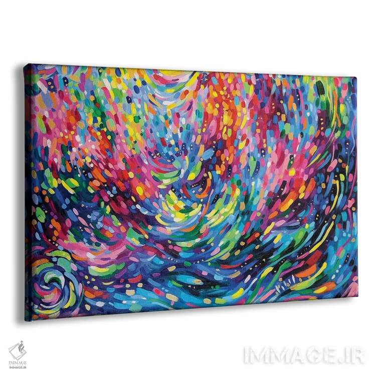 تابلو روحهای پری دریایی، دریاهای افسونشده اثر سارا کوی - نمای پرسپکتیو محصول