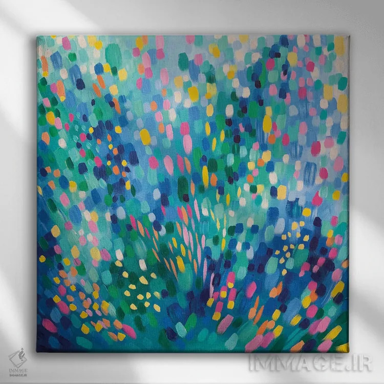 تابلو اَخِیدن شماره یک (اسم خاص اسکاتلندی) اثر سارا کوی - نمای روبهرو روی دیوار