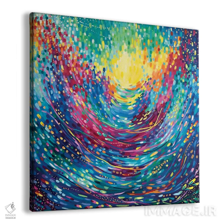 تابلو تاریکروشنی در جنگل اثر سارا کوی - نمای پرسپکتیو محصول