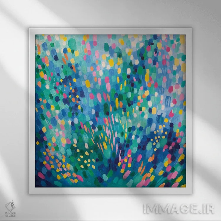 تابلو اَخِیدن شماره یک (اسم خاص اسکاتلندی) اثر سارا کوی - نمای قابدار سفید