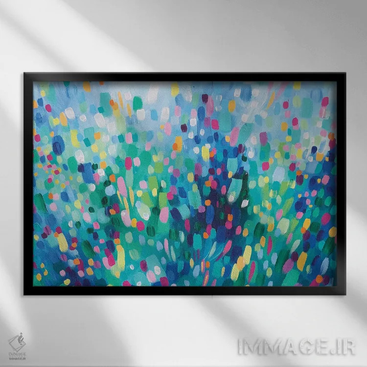 تابلو کِئو (اسم خاص؛ احتمالاً باید "Cao" باشد) اثر سارا کوی - نمای قابدار مشکی