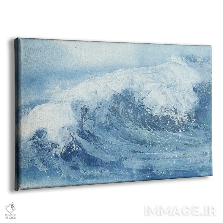 تابلو امواج شماره چهار اثر کریس پاشکه - نمای پرسپکتیو محصول