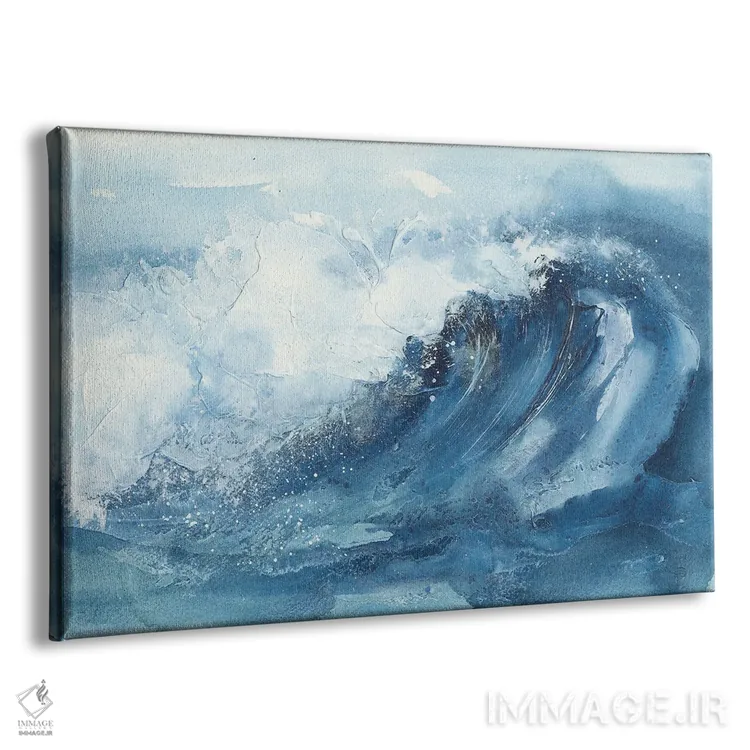 تابلو امواج شماره پنج اثر کریس پاشکه - نمای پرسپکتیو محصول