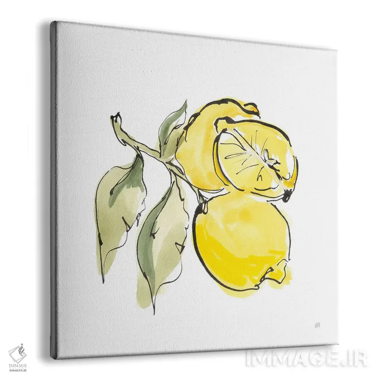 تابلو طبیعت بیجان لیمو شماره دو اثر کریس پاشکه - نمای پرسپکتیو محصول