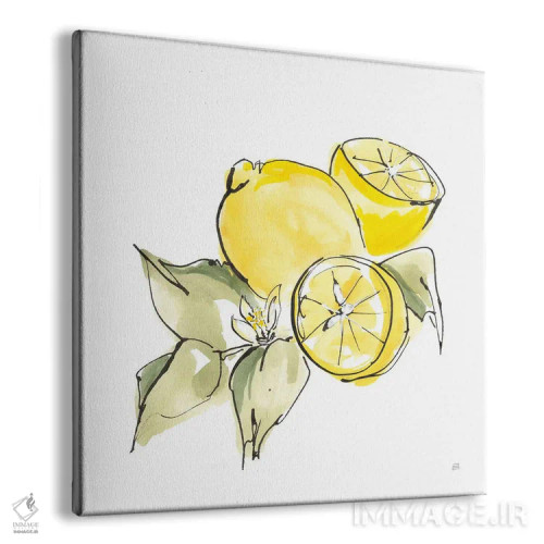 تابلو طبیعت بیجان لیمو شماره یک اثر کریس پاشکه - نمای پرسپکتیو محصول