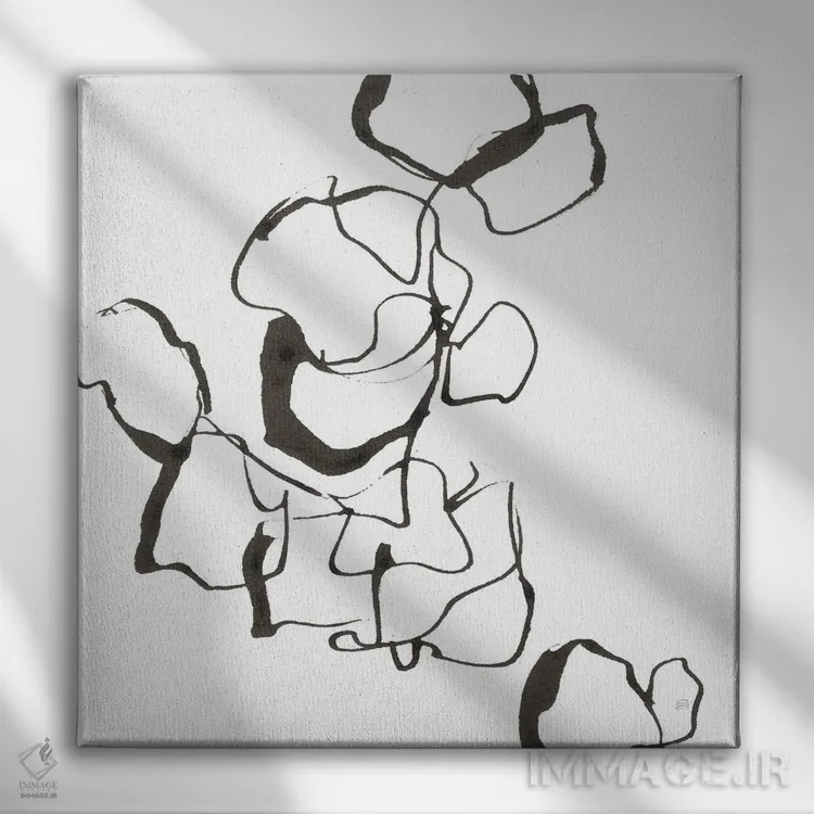 تابلو سنگی شماره سه اثر کریس پاشکه - نمای روبهرو روی دیوار