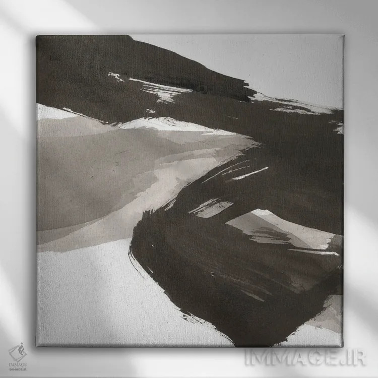 تابلو آشوب شماره یک اثر کریس پاشکه - نمای روبهرو روی دیوار