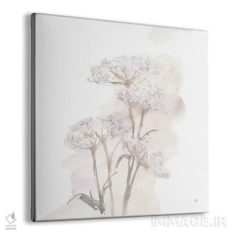 تابلو گیاه قیطان ملکه آن شماره ۵ (گل وحشی) اثر کریس پاشکه - نمای پرسپکتیو محصول