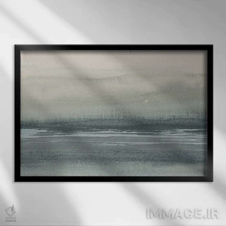 تابلو پایان روز شماره ۳ اثر کریس پاشکه - نمای قابدار مشکی