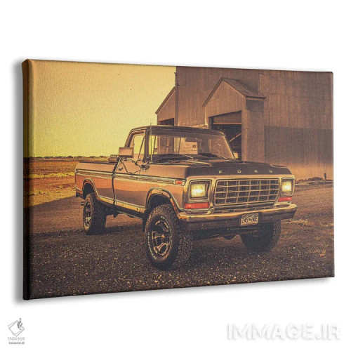 تابلو فورد اف-۱۵۰ مدل ۱۹۷۹ سفارشی اثر کریستوفر توماس - نمای پرسپکتیو محصول