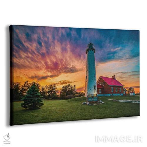 تابلو غروب نقطه تاواس اثر کریستوفر توماس - نمای پرسپکتیو محصول