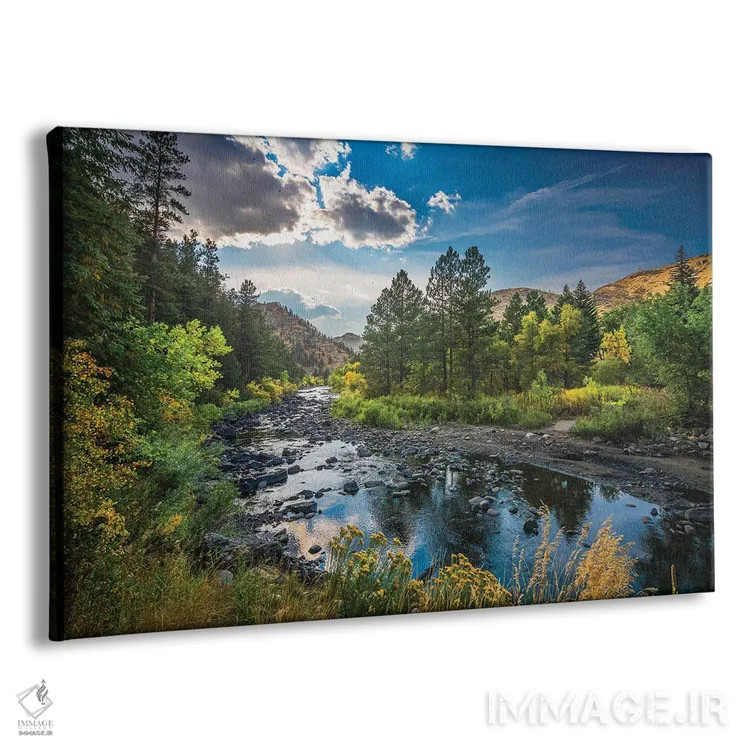 تابلو پاییز کَش لا پودر (منطقه جغرافیایی) اثر کریستوفر توماس - نمای پرسپکتیو محصول