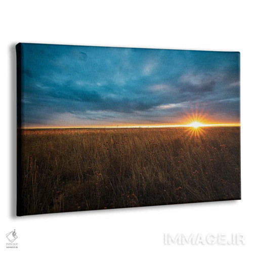 تابلو غروب دشتهای کلرادو اثر کریستوفر توماس - نمای پرسپکتیو محصول