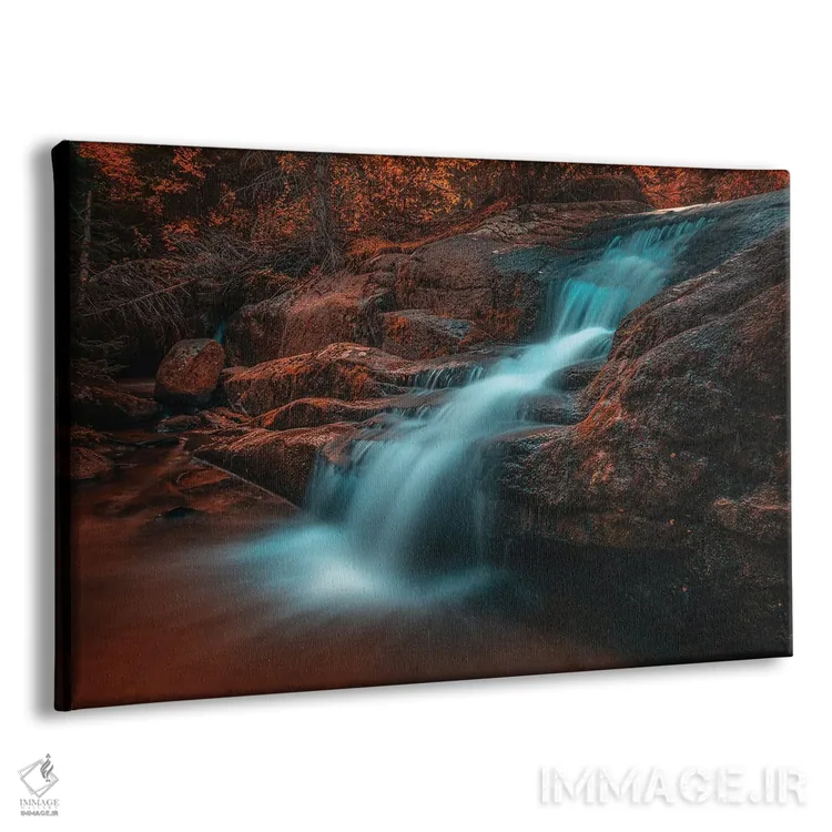 تابلو آبشار ناامیدی اثر کریستوفر توماس - نمای پرسپکتیو محصول