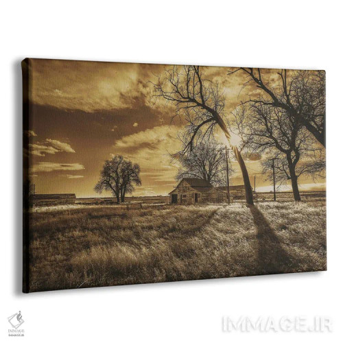 تابلو مزرعه فراموششده اثر کریستوفر توماس - نمای پرسپکتیو محصول