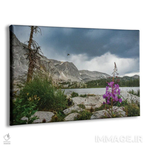 تابلو دریاچهٔ ماری در ماه اوت اثر کریستوفر توماس - نمای پرسپکتیو محصول