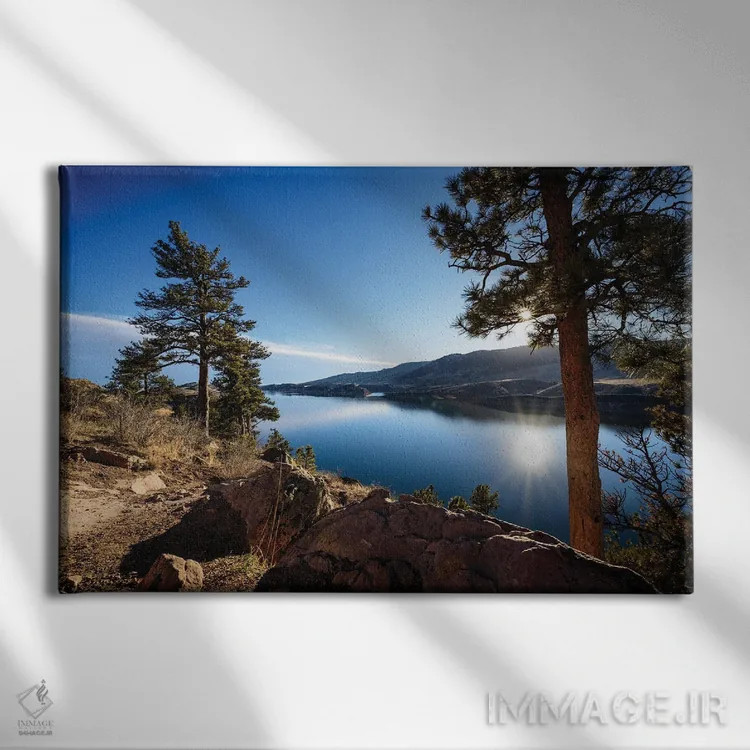 تابلو بعدازظهر هورستوث اثر کریستوفر توماس - نمای روبهرو روی دیوار