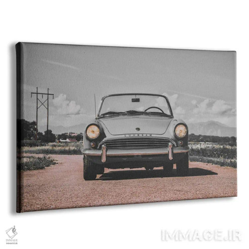 تابلو سانبیم آلپاین کانورتیبل ۱۹۶۰ اثر کریستوفر توماس - نمای پرسپکتیو محصول