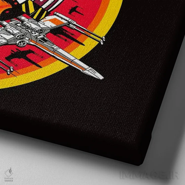 تابلو فریاد برای انتقام اثر کاپو - نمای نزدیک بافت بوم