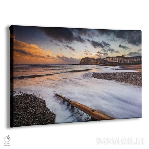 تابلو غروب خلیج آب شیرین (۲) اثر چاد پاول - نمای پرسپکتیو محصول