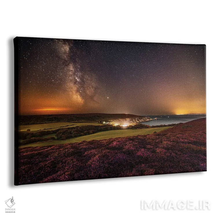 تابلو راه شیری بالای هدون وارن و نییدلز اثر چاد پاول - نمای پرسپکتیو محصول