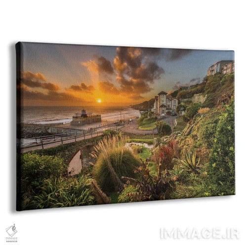 تابلو آبشار ونتنور اثر چاد پاول - نمای پرسپکتیو محصول