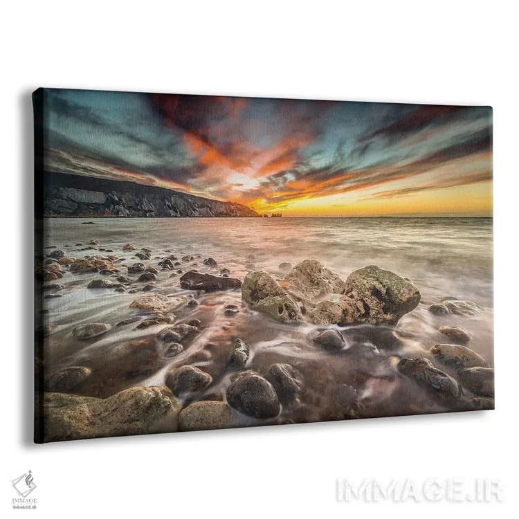 تابلو غروب در آلوم بی و نییدلز اثر چاد پاول - نمای پرسپکتیو محصول