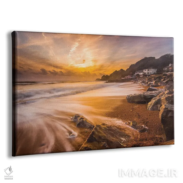 تابلو غروب خلیج استیهیل اثر چاد پاول - نمای پرسپکتیو محصول