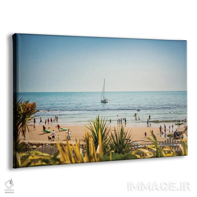 تابلو قایق تفریحی خلیج استیهیل اثر چاد پاول - نمای پرسپکتیو محصول