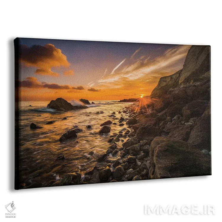 تابلو آرامش شامگاهی اثر چاد پاول - نمای پرسپکتیو محصول