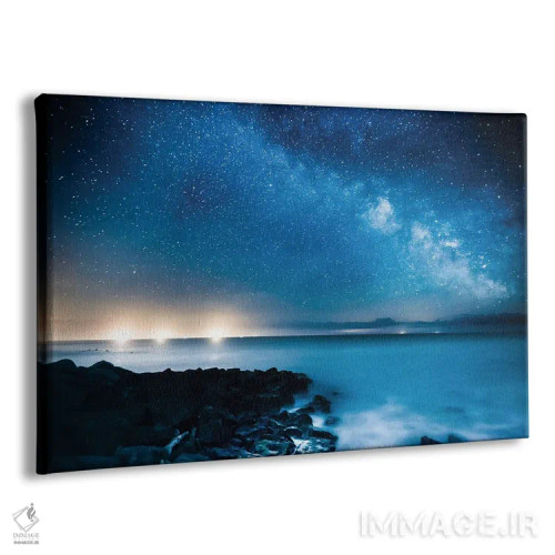 تابلو قایقهای ماهیگیری و راه شیری اثر چاد پاول - نمای پرسپکتیو محصول