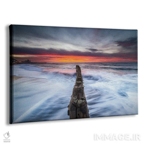 تابلو آرامش آب در خلیج ونتنور اثر چاد پاول - نمای پرسپکتیو محصول