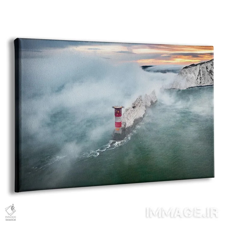 تابلو مه بر فراز نیدلز اثر چاد پاول - نمای پرسپکتیو محصول