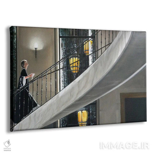 تابلو موسیقی اثر شارلوت پی. - نمای پرسپکتیو محصول