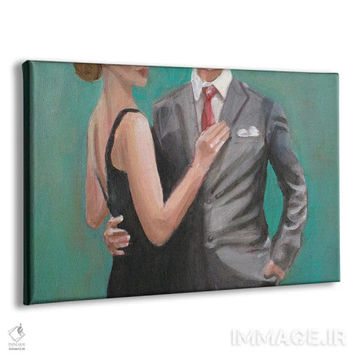 تابلو ژست اثر شارلوت پی. - نمای پرسپکتیو محصول