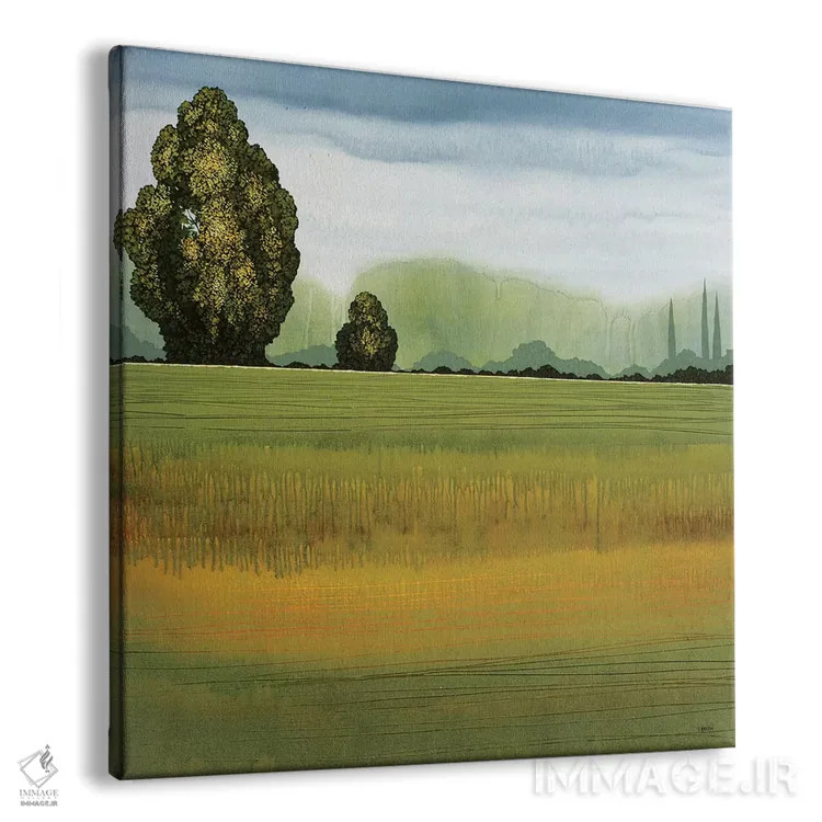 تابلو "در مسیر سه" اثر رابرت شارون - نمای پرسپکتیو محصول