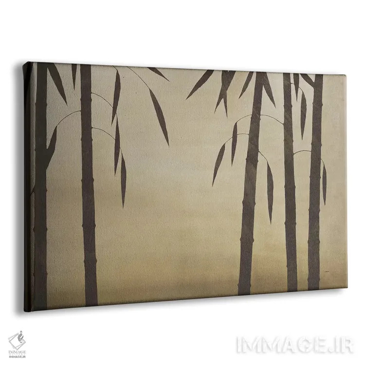 تابلو "بوستان بامبو یک" اثر رابرت شارون - نمای پرسپکتیو محصول