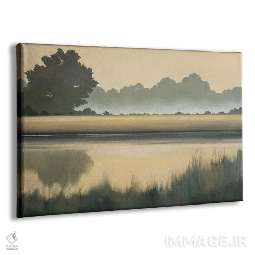 تابلو "درخشش طلایی" اثر رابرت شارون - نمای پرسپکتیو محصول