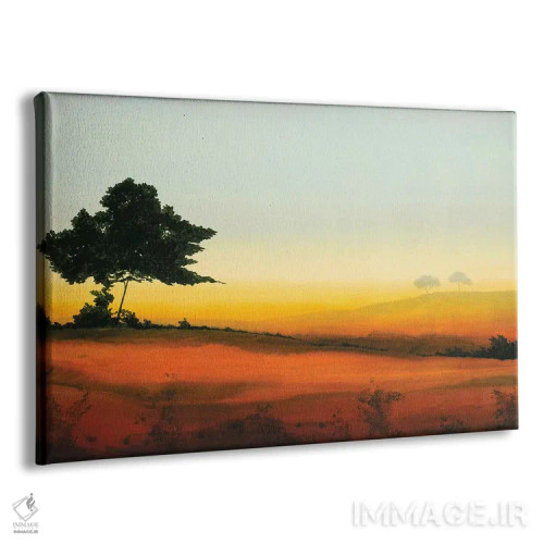 تابلو "درخشش طلایی سه" اثر رابرت شارون - نمای پرسپکتیو محصول