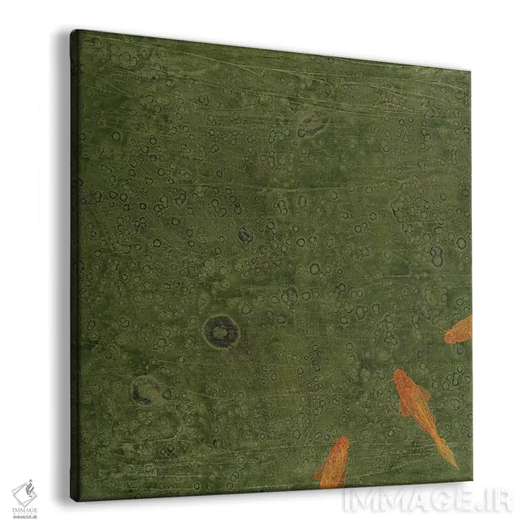 تابلو "حوض کوی (ماهی تزئینی)" اثر رابرت شارون - نمای پرسپکتیو محصول
