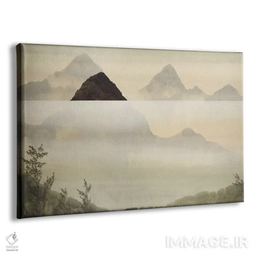 تابلو "کوههای مهآلود" اثر رابرت شارون - نمای پرسپکتیو محصول