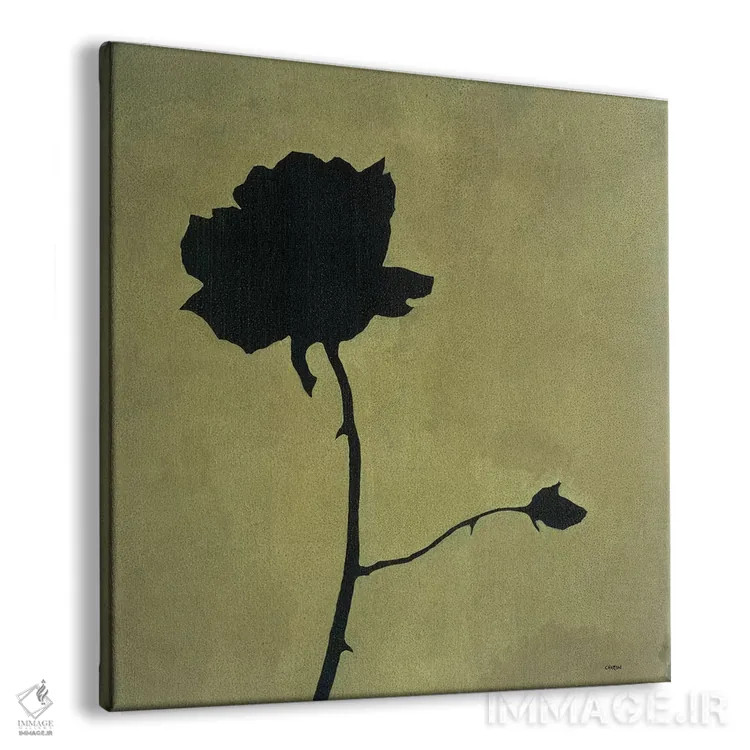 تابلو "رز (گل)" اثر رابرت شارون - نمای پرسپکتیو محصول