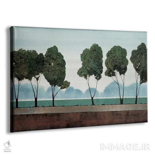 تابلو "شش درخت" اثر رابرت شارون - نمای پرسپکتیو محصول