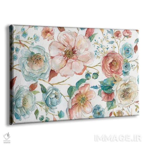 تابلو باغ رز اثر کارول رابینسون - نمای پرسپکتیو محصول